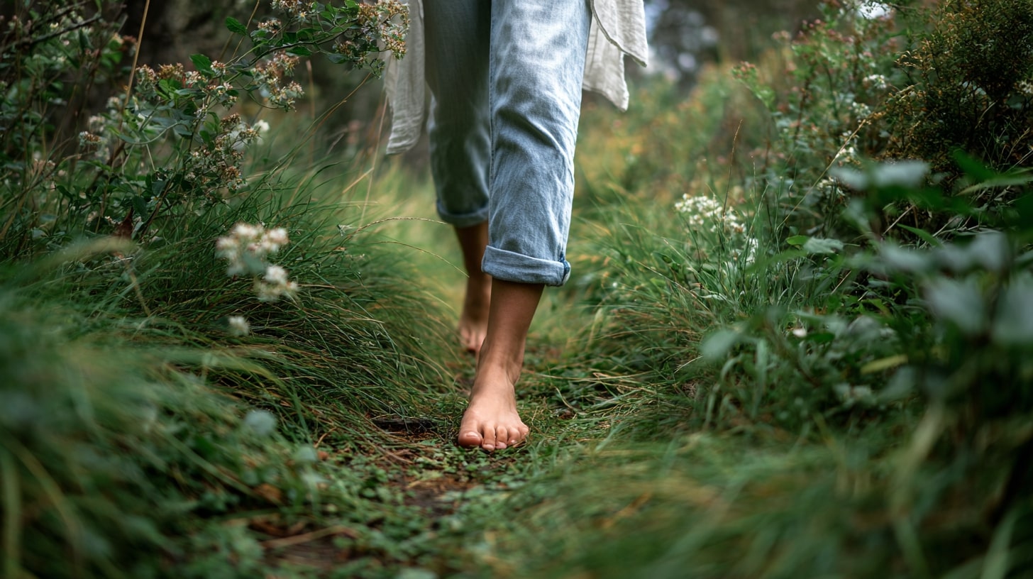 Connecting with nature to reduce stress and promote hormonal balance
